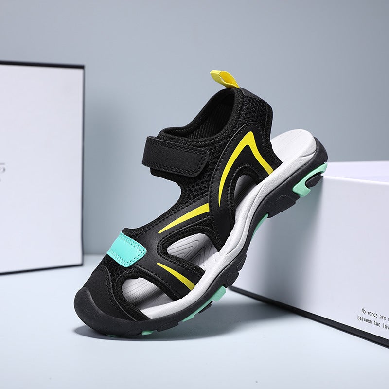 2024 High Elastic Soft Bottom Children'S Sandals Summer Outdoor Open Toe Sandals For Men And Women - Image 5